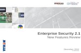 December, 2010 © VYKON 2010 Enterprise Security 2.1 New Features Review.