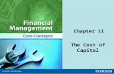 Chapter 11 The Cost of Capital. © 2013 Pearson Education, Inc. All rights reserved.11-2 Learning Objectives 1.Understand the different kinds of financing.