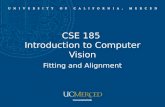 CSE 185 Introduction to Computer Vision Fitting and Alignment.