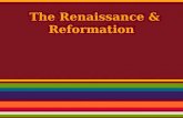 The Renaissance & Reformation. Section 1 The Origins of the Renaissance.