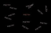 POETRY IS THE FOCUS OF ESSAY QUESTION #1 ON THE AP LITERATURE EXAM WE WILL WORK ON POETRY THROUGHOUT THE YEAR, HOWEVER, THE FOCUS WILL BE ON THE THIRD.