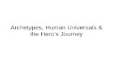 Archetypes, Human Universals & the Hero’s Journey.