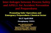 Inter-linkages between Process Safety and APELL for Accident Prevention and Preparedness Inter-linkages between Process Safety and APELL for Accident Prevention