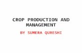 CROP PRODUCTION AND MANAGEMENT BY SUMERA QURESHI.