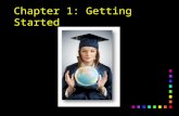 Chapter 1: Getting Started. What are the behaviors and attitudes of an “A” student? 1.List three important behaviors that an “A” student would have. 2.Get.