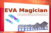 EVA Magician for Injection Molding of EVA Shoe Soles.