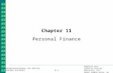 $$ Entrepreneurial Finance, 5th Edition Adelman and Marks PRENTICE HALL ©2010 by Pearson Education, Inc. Upper Saddle River, NJ 07458 11-1 Chapter 11 Personal.