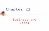 Chapter 22 Business and Labor. Types of Businesses 1. Sole Proprietorships 2. Partnerships 3. Corporations.