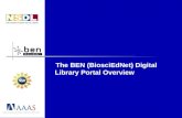 The BEN (BiosciEdNet) Digital Library Portal Overview.