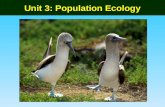 Unit 3: Population Ecology. Ecology is the Study of interactions between organisms and their environment Includes both abiotic and biotic factors Peurto.