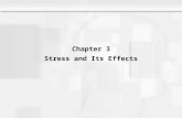 Chapter 3 Stress and Its Effects. The Nature of Stress Stress is â€œany circumstances that threaten or are perceived to threaten oneâ€™s well-being and thereby