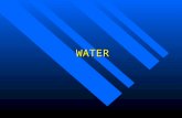 WATER. Water requirement in concrete  Minimum water required for hydration reaction - 23% ( by wt of cement)  Further requirement for continued hydration-