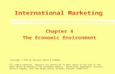 International Marketing Chapter 4 The Economic Environment Copyright © 1999 by Harcourt Brace & Company All rights reserved. Requests for permission to.