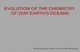 EVOLUTION OF THE CHEMISTRY OF OUR EARTH’S OCEANS “Weathering”portion based on lecture by David Montgomery.