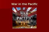 War in the Pacific. Following Pearl Harbor, Japan acquires huge empire.