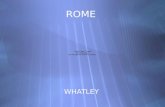 ROME WHATLEY. RISE OF ROME  THE LAND AND PEOPLES OF ITALY  ITALY IS A _____________. IDEAL FOR FARMING.  APENNINE MTNS ARE LESS RUGGED THAN MOUNTAINS.