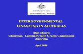 INTERGOVERNMENTAL FINANCING IN AUSTRALIA Alan Morris Chairman, Commonwealth Grants Commission Australia April 2006.