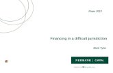 Financing in a difficult jurisdiction Mark Tyler Finex 2012.