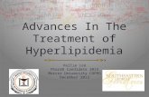 Advances In The Treatment of Hyperlipidemia Hallie Lee PharmD Candidate 2013 Mercer University COPHS December 2012.
