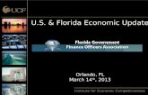U.S. & Florida Economic Update Orlando, FL March 14 th, 2013.