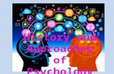 History and Approaches of Psychology. Psychology: The scientific study of behavior and mental processes Let’s break down the definition: Behavior: Anything.