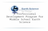 A Professional Development Program for Middle School Earth Science.