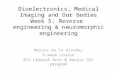 Bioelectronics, Medical Imaging and Our Bodies Week 5: Reverse engineering & neuromorphic engineering Maryse de la Giroday 6-week course SFU Liberal Arts.