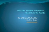 Dr. William McCarthy Ms. Sue Cody codys@uncw.edu.