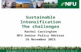 The NFU champions British farming and provides professional representation and services to its farmer and grower members Sustainable Intensification The.