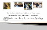 Administrative Program Review February 10, 2011. Admissions Athletics & Recreation Career CenterCollege CentersDean of StudentsEOF ProgramEvent ServicesFinancial.