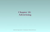 Industrial Organization: Contemporary Theory & Practice Chapter 10: Advertising.