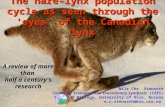 Nils Chr. Stenseth Center for Ecological and Evolutionary Synthesis ( CEES ) Dept. of Biology, University of Oslo, Norway n.c.stenseth@bio.uio.no The hare-lynx.