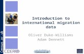 Census.ac.uk Introduction to international migration data Oliver Duke-Williams Adam Dennett.