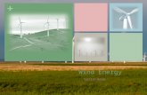 + Wind Energy Caitlin Reidy. + How WIND TURBINES Work Similar to a hydroelectric generator Wind current spins rotor of a turbine Rotor drives shaft of