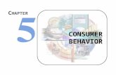 CONSUMER BEHAVIOR C HAPTER. Consumer Behavior Consumer behavior - the actions a person takes in purchasing and using products and services, including.