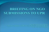 Topics of NGO submissions NGO Forum Joint Submission on the Status of Human Rights in Mongolia Mining, Environment, and Human Rights Right to Elect and.