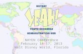 NAYEN Conference February 14-17, 2013 Walt Disney World, Florida.