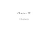 Chapter 32 Inductance. Introduction In this chapter we will look at applications of induced currents, including: – Self Inductance of a circuit – Inductors.