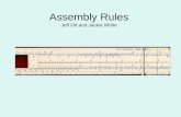 Assembly Rules Jeff Ott and Jackie White. Early history of assembly rules Gotelli (2000) Diamond (1975) –Argued that interspecific competition among.