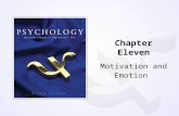 Chapter Eleven Motivation and Emotion. Copyright © Houghton Mifflin Company. All rights reserved.11 | 2 Question Drive reduction theory states that motivation.