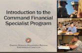 Origin of CFS Program Command Requirements CFS Qualifications CFS Training Functions of the CFS Relationship with PFM Staff Chapter Overview 2.