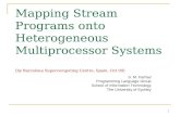 Mapping Stream Programs onto Heterogeneous Multiprocessor Systems [by Barcelona Supercomputing Centre, Spain, Oct 09] S. M. Farhad Programming Language.