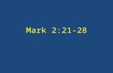 Mark 2:21-28. His teaching, for He taught them as What new doctrine is this? Mark 2:22, 27 And they were For with authority He commands… astonished at.