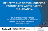 DR. ESPER JACOB NCUBE IWA AFRICA WATER SAFETY PLAN WORKSHOP NAIROBI, KENYA 24TH – 26TH MAY 2011 - Laico Regency Hotel -
