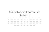 3.4 Networked Computer Systems !!!!!!!!!!!!!!!!!!!!!!!!!!!!!!!!!!!!!!!!!!!!!!!!!! !!!!!!!!!!!!!!!!!!!!!!!!!!!!!!!!!!!!!!!!!!!!!!!!!!