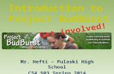 Introduction to Project BudBurst Mr. Hefti – Pulaski High School CSA 503 Spring 2014.