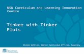 NSW Curriculum and Learning Innovation Centre Tinker with Tinker Plots Elaine Watkins, Senior Curriculum Officer, Numeracy.