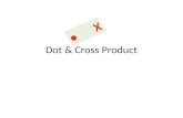 Dot & Cross Product. Dot Product (2.11) D.P. Application #1.