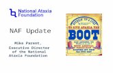 NAF Update Mike Parent, Executive Director of the National Ataxia Foundation.