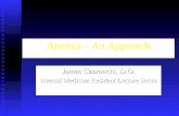 Anemia – An Approach James Czarnecki, D.O. Internal Medicine Resident Lecture Series.